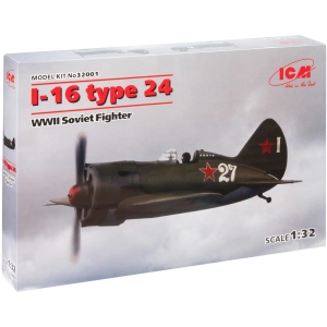 Kit de construcción ICM I-16 Type 24 (1:32)