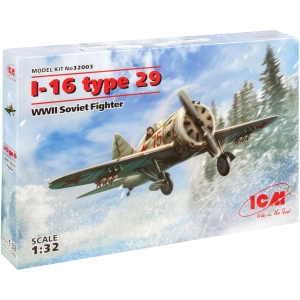 Modelo de montaje ICM I-16 Type 29 (1:32)