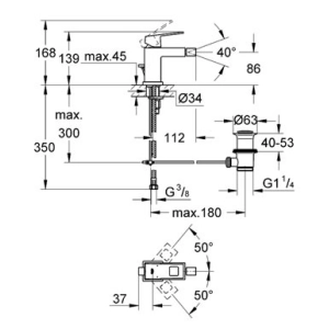 Grohe Eurocube 23138000