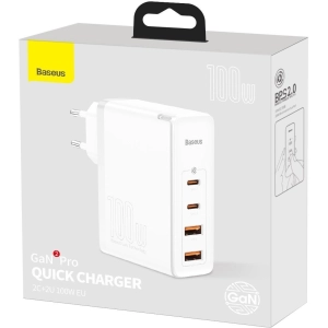 BASEUS GaN2 Pro Quick Charger 2C+2U 100W