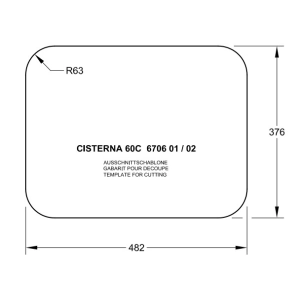 Villeroy & Boch Cisterna 60C 670601R1