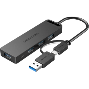 Lector de tarjetas / USB-concentrador Vention CHTBB