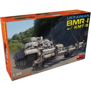 Juego de modelo MiniArt Ukrainian BMR-I w/ KMT-9 (1:35)