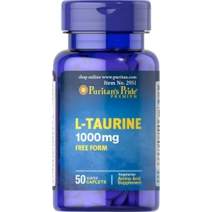 Aminoácidos Puritans Pride L-Taurine 1000 mg 50 cap