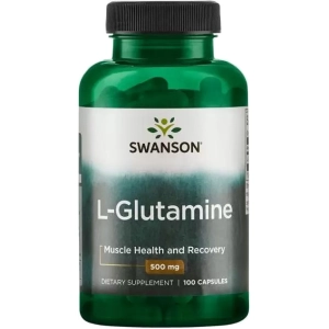 Aminoácidos Swanson L-Glutamine 500 mg 100 cap