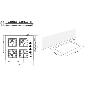 ELEYUS Irma 60 WH CWF