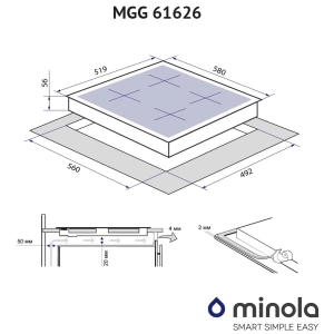 Minola MGG 61626 WH