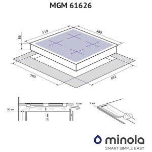 Minola MGM 61626 BL