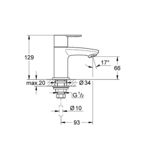 Grohe Eurostyle Cosmopolitan 23039002