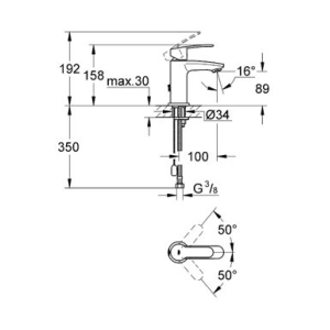 Grohe Eurostyle Cosmopolitan 23041002