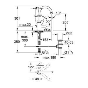 Grohe Eurostyle Cosmopolitan 23043002