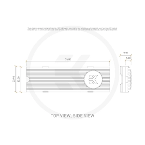 EKWB EK-M.2 NVMe Heatsink