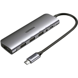 Lector de tarjetas / USB-concentrador Ugreen UG-80132