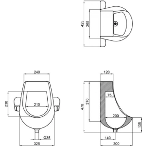 Q-tap Baby QT2388U460W