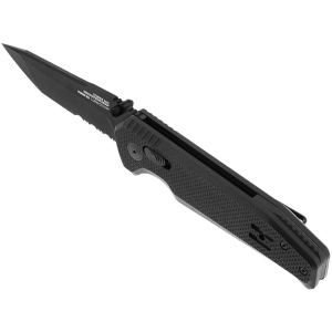 SOG Vision XR Black/Partially Serrated