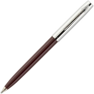 Asa Fisher Space Pen Cap-O-Matic Brown Chrome