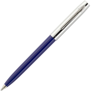 Asa Fisher Space Pen Cap-O-Matic Blue Chrome