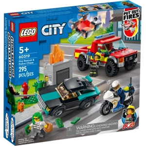 Lego Fire Rescue and Police Chase 60319