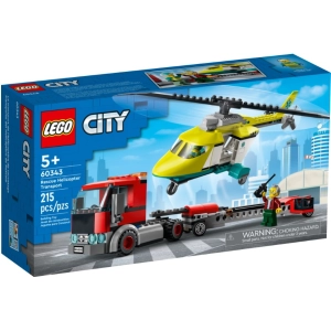 Lego Rescue Helicopter Transport 60343