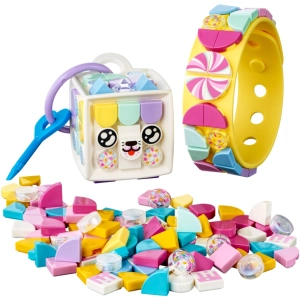 Constructor Lego Candy Kitty Bracelet and Bag Tag 41944