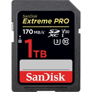 Tarjeta de memoria SanDisk Extreme Pro V30 SDXC UHS-I U3 1024Gb