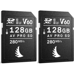 Tarjeta de memoria ANGELBIRD AV Pro MK2 UHS-II V60 SDXC 2 Pack 128Gb