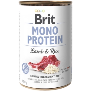 Comida para perros Brit Mono Protein Lamb/Rice 0,4 kg