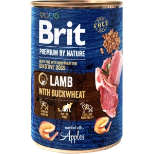 Comida para perros Brit Premium Lamb with Buckwheat 0,4 kg