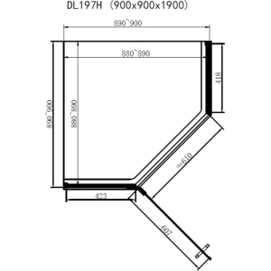 Dusel DL197HB 90x90