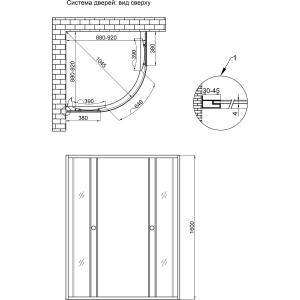 Lidz Latwa 90x90 BP SC90x90.SAT.HIGH.L