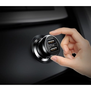 BASEUS Gentleman Dual USB 4.8A Car Charger