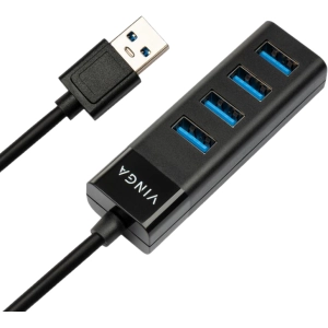 Lector de tarjetas / USB-hub Vinga VHA3A4