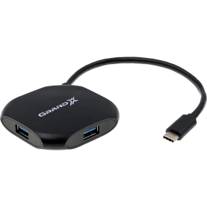 Lector de tarjetas / USB-hub Grand-X GH-417