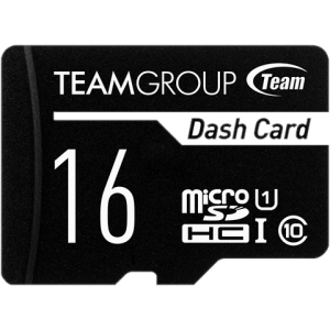 Tarjeta de memoria Team Group Dash microSDHC UHS-I 16 Gb