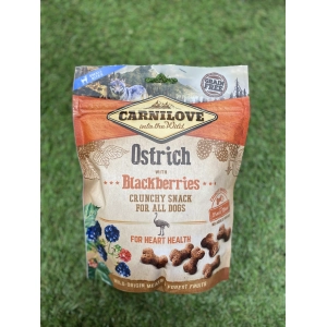 Carnilove Crunchy Snack Ostrich with Blackberries 0.2 kg