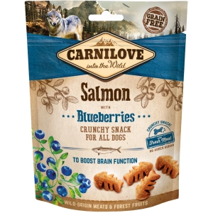 Comida para perros Carnilove Crunchy Snack Salmon with Blueberries 0,2 kg