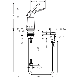 Hansgrohe Novus 71145000