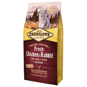 Comida para gatos Carnilove Fresh Chicken/Rabbit 2 kg