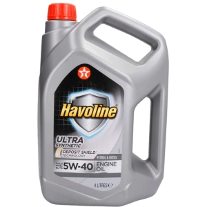 Aceite de motor Texaco Havoline Ultra 5W-40 4L