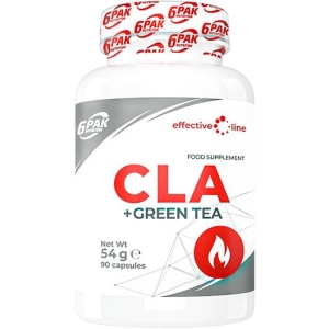 Paquete de 6 quemadores de grasa Nutrition CLA plus Green Tea 90 cap