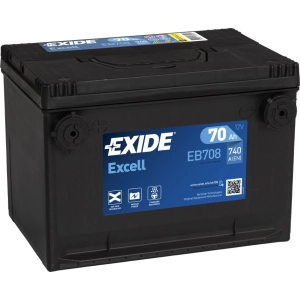 Batería de coche Exide Excell EB708