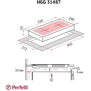 Perfelli HGG 31487 WH