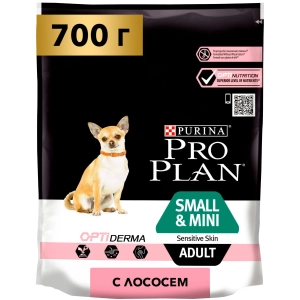 Comida para perros Pro Plan Small and Mini Adult Salmon 0,7 kg