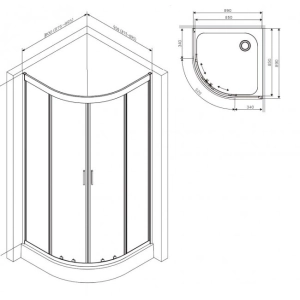 AM-PM Gem 90 W90UG-401-090BT