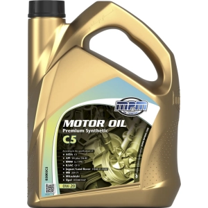 Aceite de motor MPM 0W-20 Premium Synthetic C5 5L