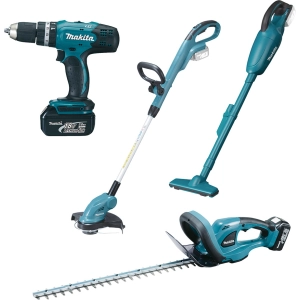 Juego de herramientas eléctricas Makita DLX4093