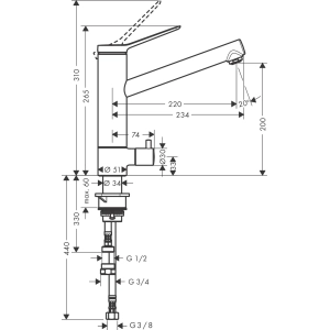 Hansgrohe Zesis M33 74807000