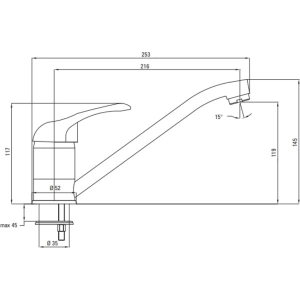 Deante Rosemary BER 060M