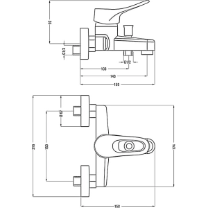 Deante Vero BOW 010M