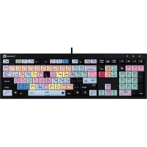 Teclado LogicKeyboard Vegas Pro PC Nero Line